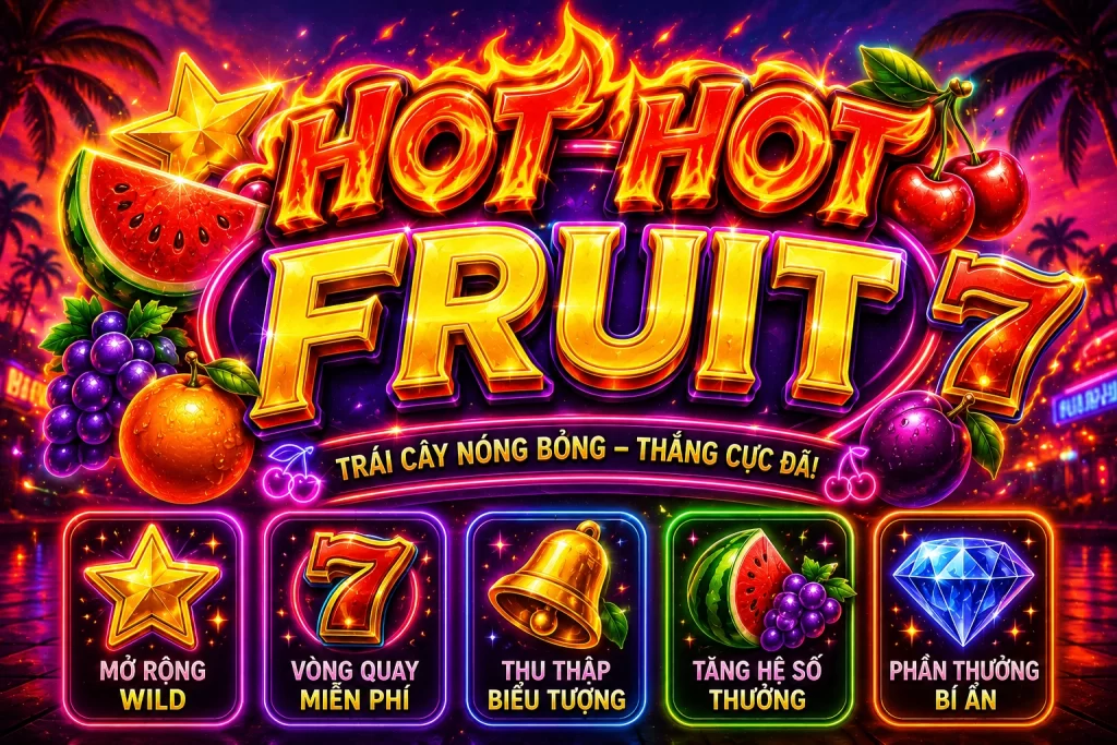 Nông trại trái cây rực sáng dưa hấu và cam vàng trong game C54 HOT HOT FRUIT